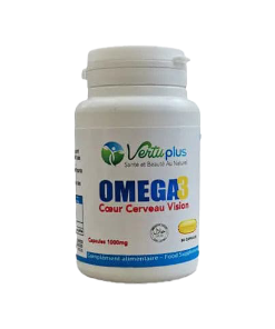 VERTU PLUS OMEGA 3 1000mg 50 CAPSULES