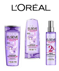 L'oréal elseve shampooing & apres shampooing et sérum hyaluron repulp avis