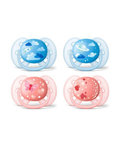 AVENT 2 Sucettes Ultra Soft 6-18 Mois