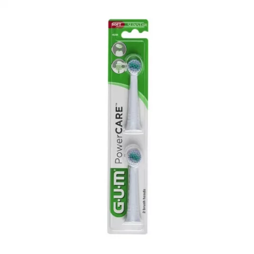 Gum Recharge Power Care 2 Tetes De Brosse 4210