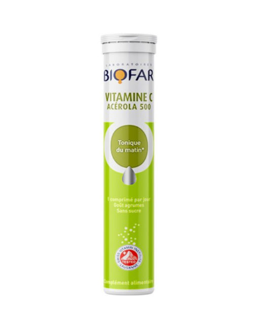 BIOFAR CO Vitamine C Acerola 500MG B20 Comprimes