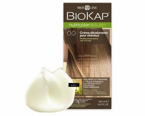 Biokap Nutricolor Delicato 0.0 Creme Decolorante pour cheveux 140 ML