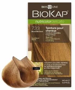Biokap Nutricolor Delicato Rapid 7.33 Blond Blé Doré