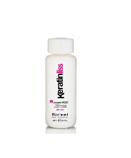 NIRVEL Keratinliss Shampooing 250 ml Réparateur et Hydratant
