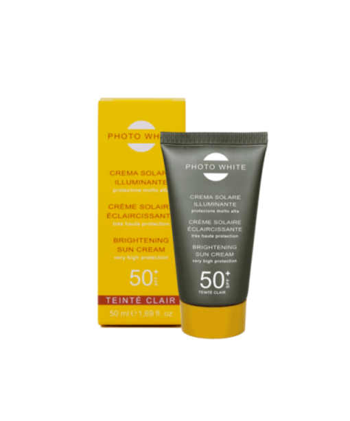 Photowhite Crème Solaire Teintée Clair Spf 50+50 Ml