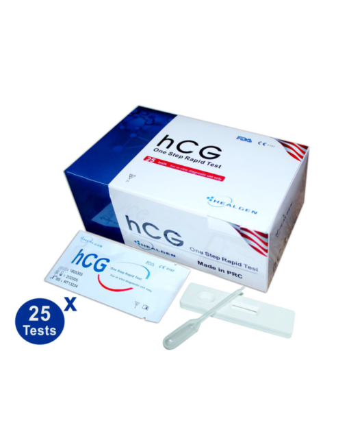 Test de Grossesse HCG Healgen Boite 25 Test