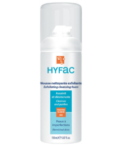 Hyfac Mousse Nettoyante Exfoliante – 150 Ml