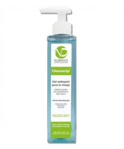 NUBIANCE Cleanactyl – Gel Nettoyant Visage Anti-Imperfections 200ml