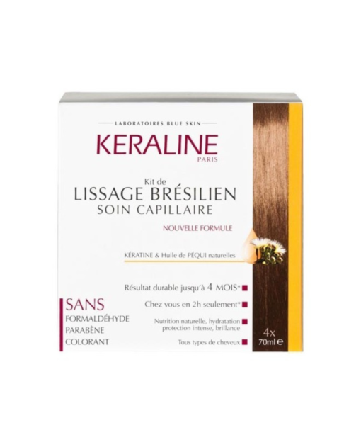 Keraline Kit de Lissage Brésilien 4X70