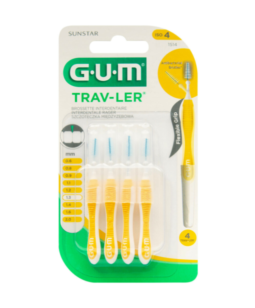 GUM Trav-Ler Brossettes Interdentaires 1514 x4