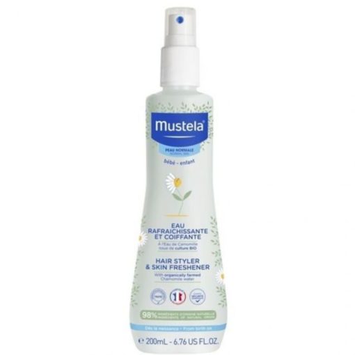 Mustela Eau Rafraichissante Et Coiffante 200ml Sans Alcool