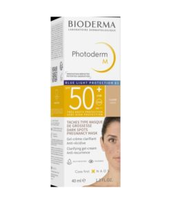 Bioderma photoderm m 50+ gel crème teinte claire 40ml