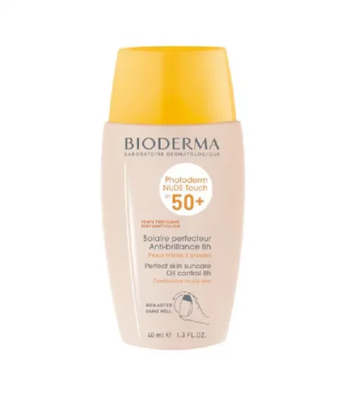 Bioderma Photoderm Nude Touch 50+Tres Claire 40 ml