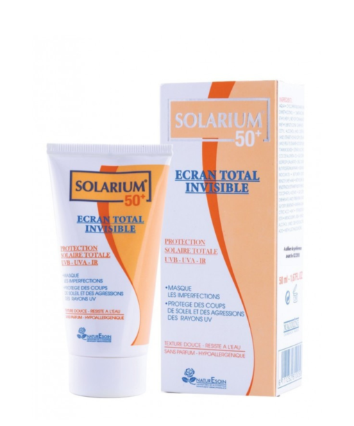 SOLARIUM 50+ Ecran Total Invisible 50ml