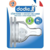 Dodie – Tétines Col Large (6M +) Liquide Épais 3 Vitesses Débit 4 (X2)
