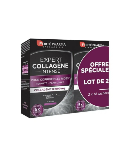 Forte Pharma Expert Collagene Intense 14 Sticks Pack*2
