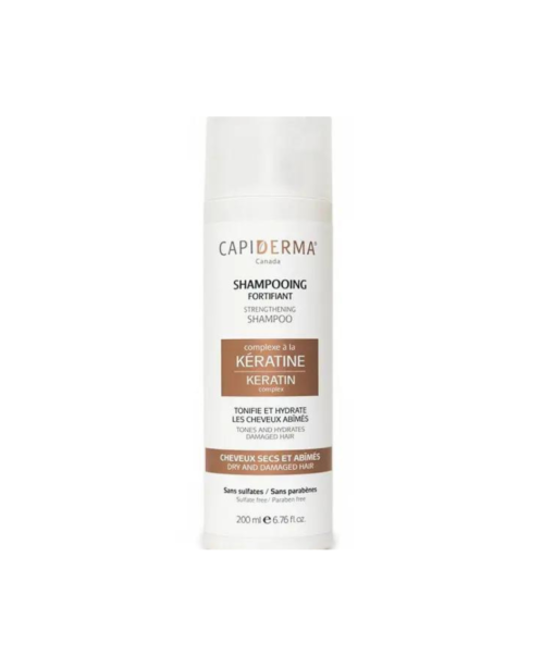 Capiderma – Shampoing Fortifiant à La kératine – 200 ml
