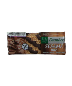 Damhert Barre de Sésame au Chocolat sans Gluten -45 g