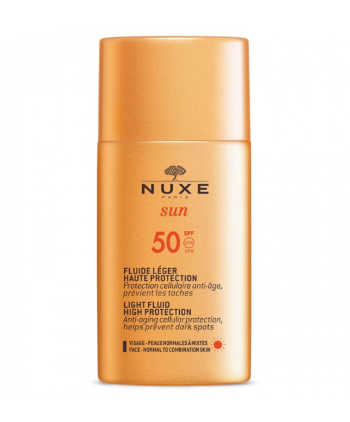 Nuxe Sun fluide leger haute protection spf 50+ 50 ml