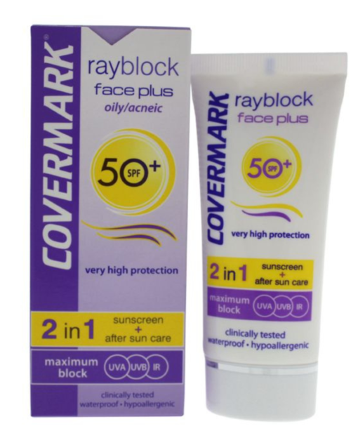 Covermark Rayblock face oily acneic spf50+ 50ml