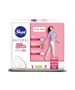 Sleepy Natural Slim Extra Thin 3in1 Normal Pads 8 Pcs