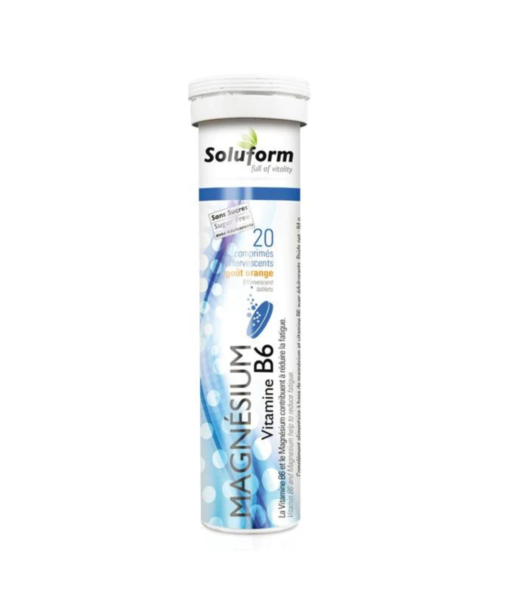 Soluform Magnésium Vitamine B6 - 20 Comprimés