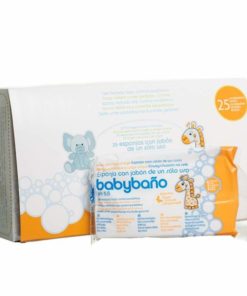 Baby Bano Eponge Savonneuse 25 unité