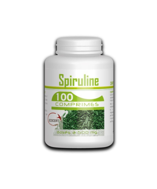 Gph Spiruline 500mg 100 Comprimes