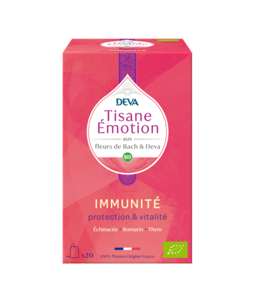 DEVA Tisane Emotion Immunité Protection & Vitalité 20 Sachets