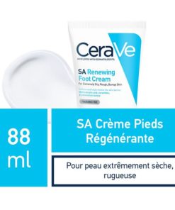 CeraVe SA Crème Régénérante Pieds Très Secs et Abîmés 88ml
