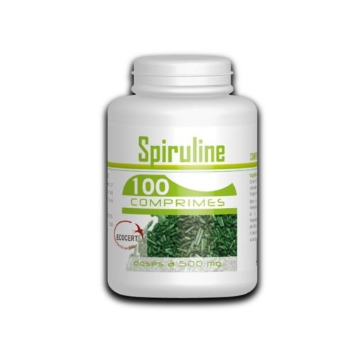 Gph Spiruline 500mg 100 Comprimes