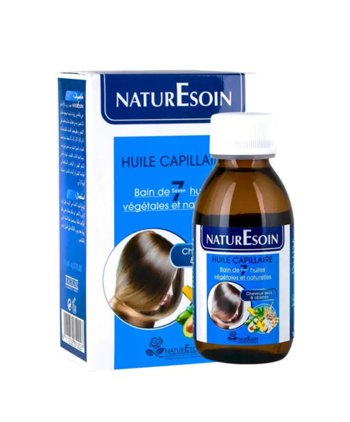 NATURESOIN Huile Capillaire 7 Bain d'Huiles Végétales 125 ML