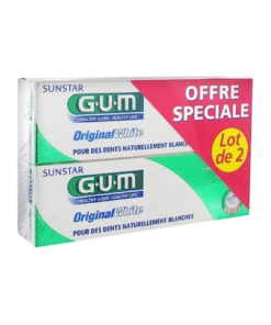 Gum Dentifrice original white lot de 2 ref1745/2