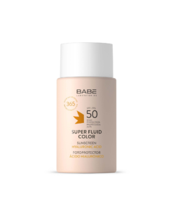 BABE CRÈME SOLAIRE SUPER FLUIDE COULEUR SPF50 50ML