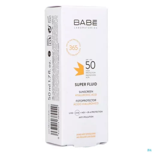 Babe Superfluid Face Sunscreen SPF50 50ml