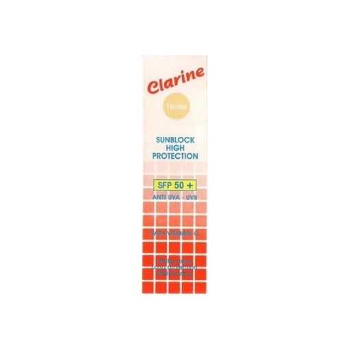 Clarine teintée ecran solaire ip 50+