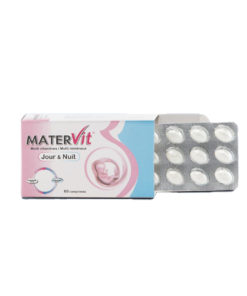 MATERVIT Multi Vitamines et Minéraux 60 Comprimés