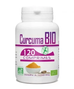 Curcuma Bio 120 comprimés 400 mg GPH