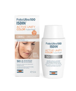 ISDIN FotoUltra 100 Active Unify Color Fusion Fluid Solaire Anti-Taches SPF50 50ML