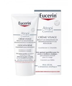 Eucerin Atopicontrol crème visage calmante 12% oméga 50 ml
