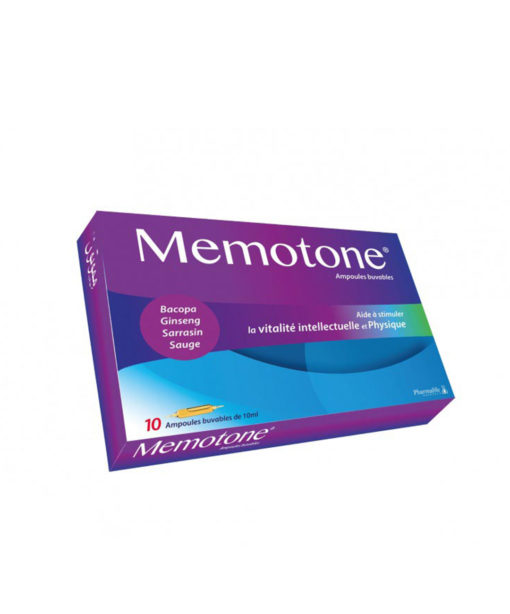 MEMOTONE Métabolisme Et Énergie 10 Ampoules