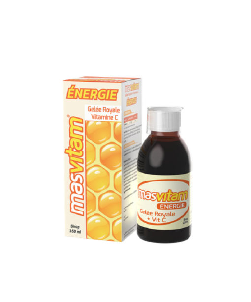 MASVITAM Energie Gelee Royale & Vitamine C Sirop 150ML