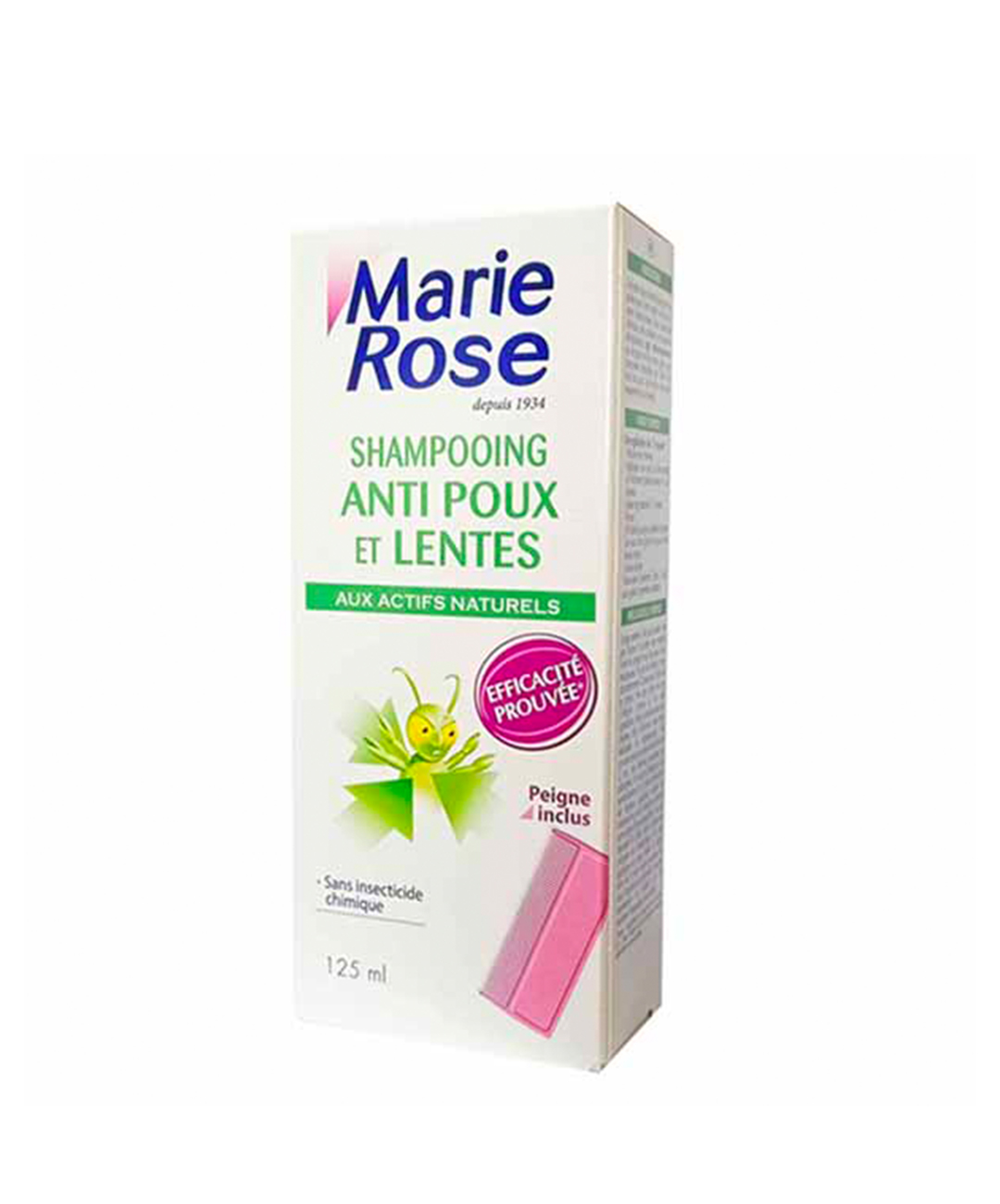 Shampooing Anti-Poux et Anti-Lentes - Marie Rose