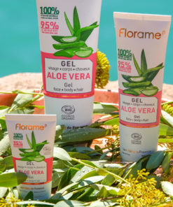 FLORAME Gel Aloe Vera Bio Visage-Corps-Cheveux 150ml