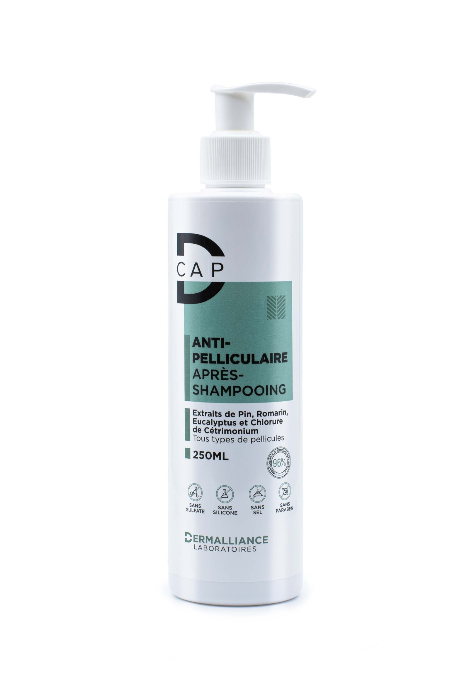 DCAP ANTI-PELLICULAIRE APRÈS-SHAMPOOING 250ML