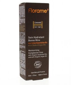 FLORAME Homme Soin Hydratant Bonne Mine Bio 50 ml