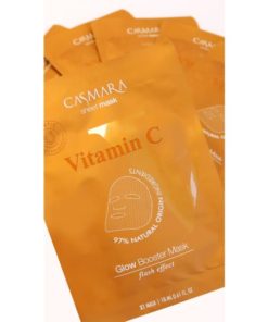 Casmara Masque En Feuille Glow Booster vitamine C 10 unités