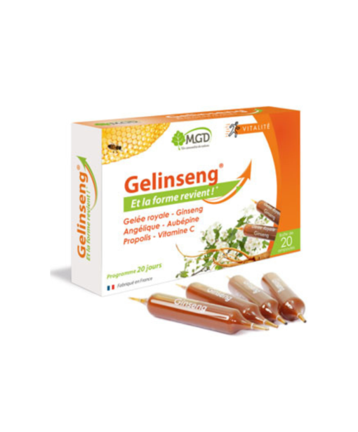 MGD Gelinseng 20 Ampoules 10 ml