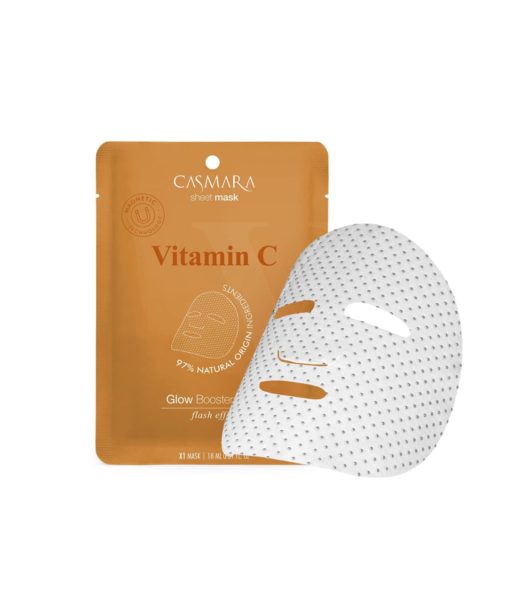 Casmara Masque En Feuille Glow Booster vitamine C 10 unités