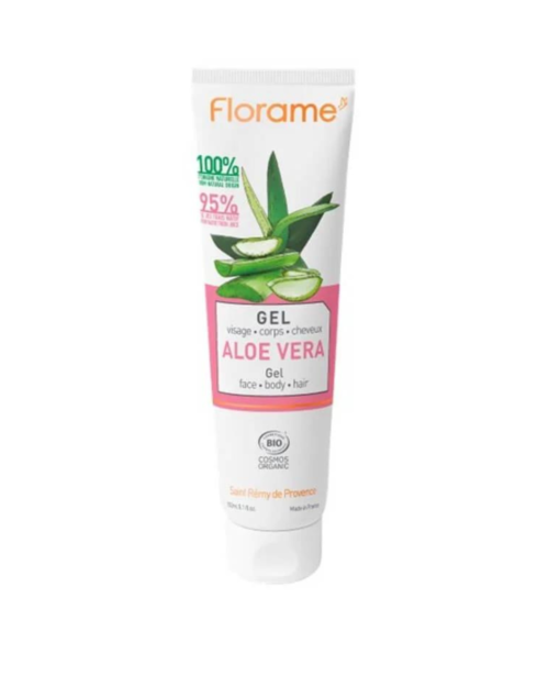 FLORAME Gel Aloe Vera Bio Visage-Corps-Cheveux 150ml